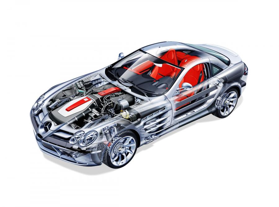  Mercedes-Benz SLR McLaren 2003 года  (фото 86 из 319)